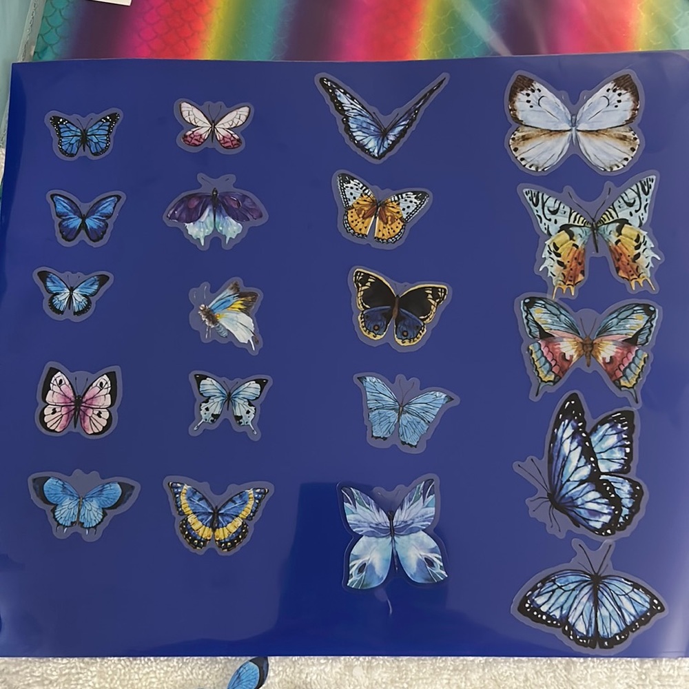 Butterfly stickers
